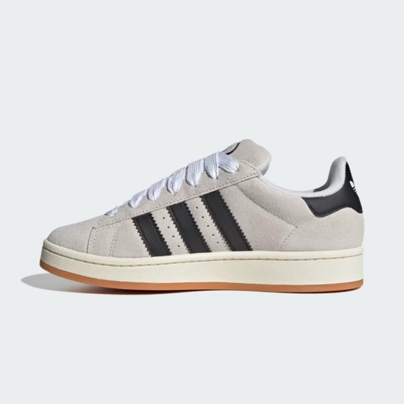 NIB Adidas Campus 00s Shoes Crystal White/ Core Black/ Off White women\'s sz 10.5
